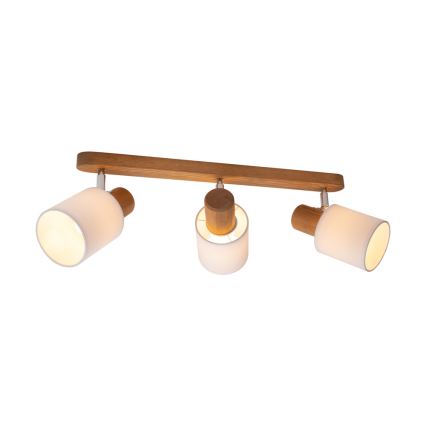 Takspotlight TRENDY 3xE27/15W/230V tall - FSC-certifierad