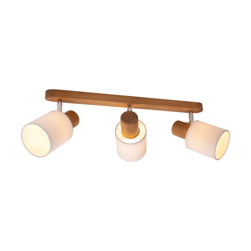 Takspotlight TRENDY 3xE27/15W/230V tall - FSC-certifierad