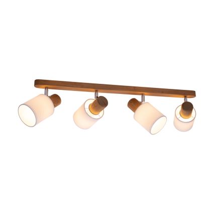 Takspotlight TRENDY 4xE27/15W/230V tall - FSC-certifierad