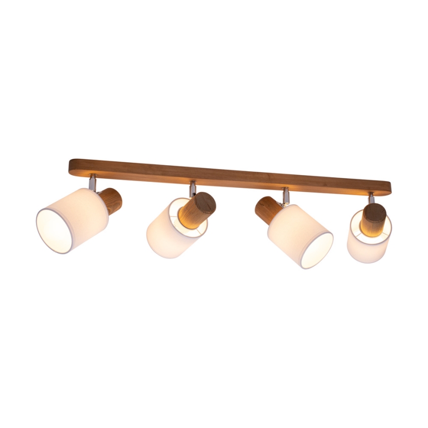 Takspotlight TRENDY 4xE27/15W/230V tall - FSC-certifierad