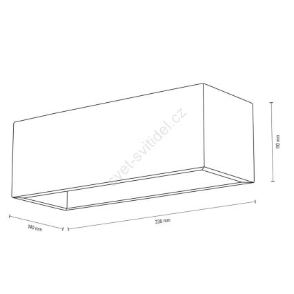 Vägglampa KENZO 2xG9/6W/230V ek