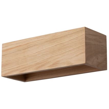 Vägglampa KENZO 2xG9/6W/230V tallträ