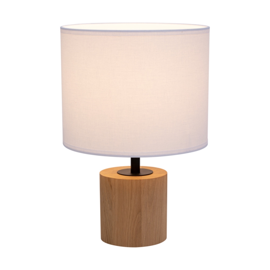 Bordslampa KRETA 1xE27/25W/230V tall/vit