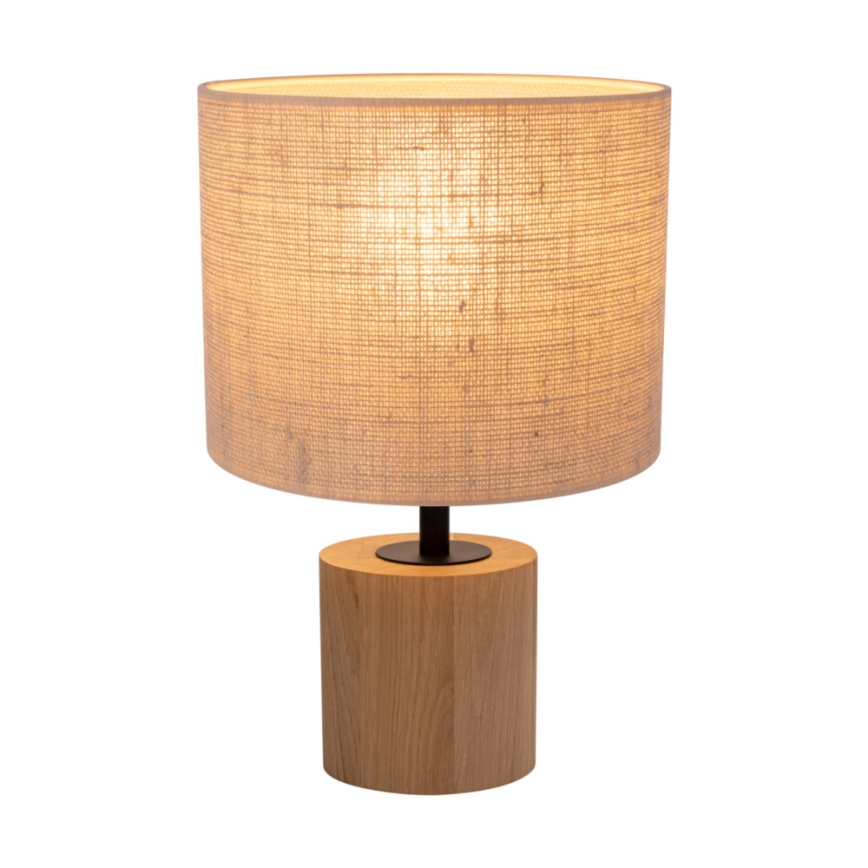 Bordslampa KRETA 1xE27/25W/230V tall/orange - FSC-certifierad