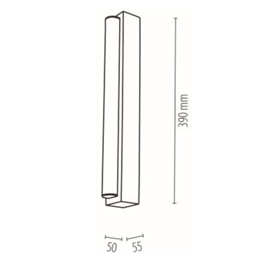 Badrumsspegel med LED-belysning AQUAVIVA LED/6W/230V 39 cm IP44 ek