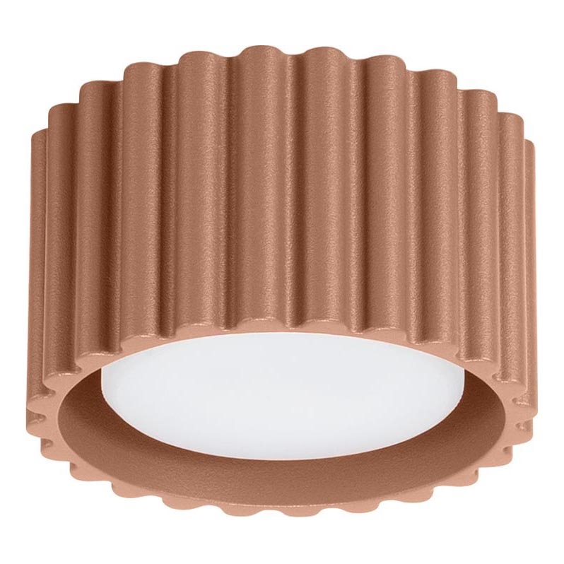 Spotarmatur AURA 1xGX53/10W/230V Ø 10 cm brun