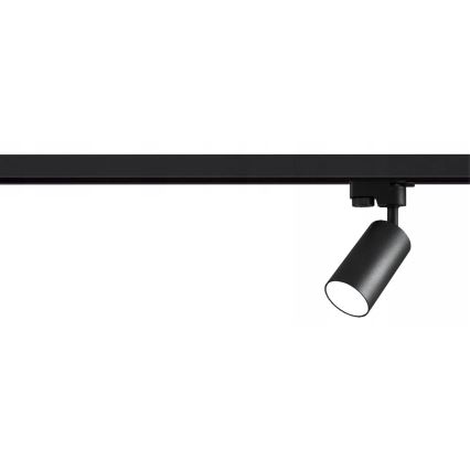 Spotarmatur för 1-fas skensystem 1xGU10/10W/230V, svart