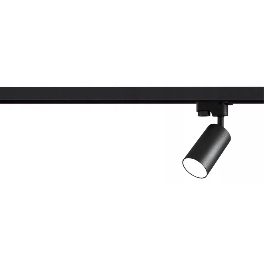 Spotarmatur för 1-fas skensystem 1xGU10/10W/230V, svart