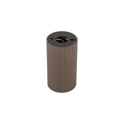 Spotarmatur TUNE S 1xGU10/10W/230V 10 cm brun