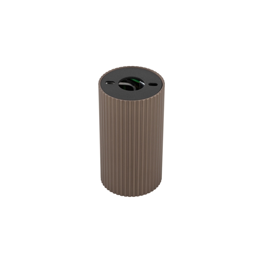 Spotarmatur TUNE S 1xGU10/10W/230V 10 cm brun