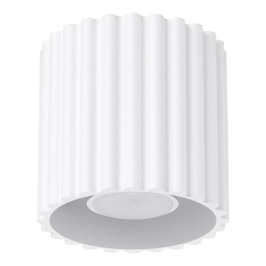 Spotlampa AURA 1xGU10/10W/230V 10 cm vit