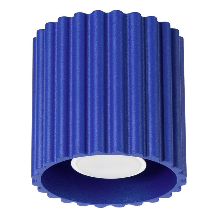 Spotlampa AURA 1xGU10/10W/230V Ø 10 cm blå