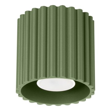 Spotlampa AURA 1xGU10/10W/230V Ø 10 cm, grön