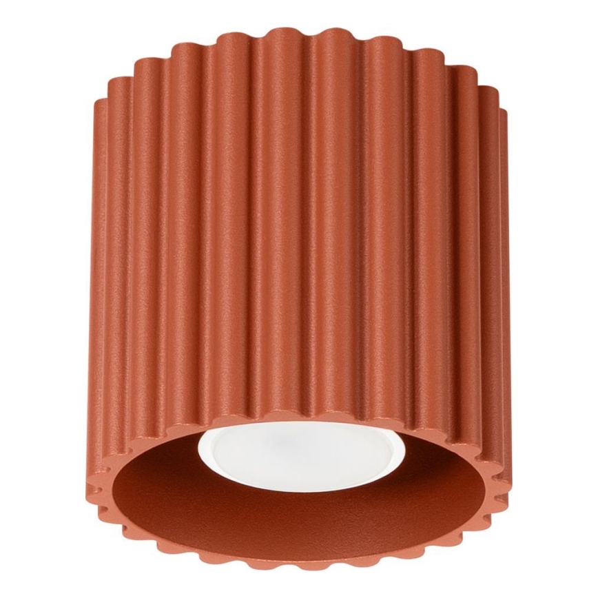 Spotlampa AURA 1xGU10/10W/230V Ø 10 cm orange