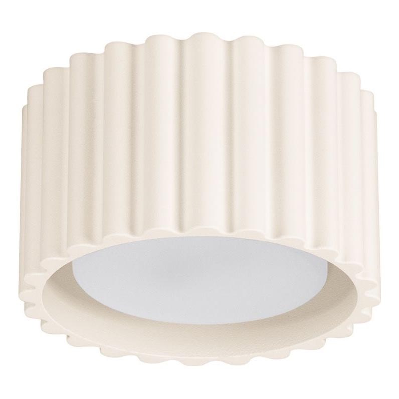 Spotlampa AURA 1xGX53/10W/230V 6 cm krämvit