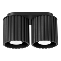 Spotlampa AURA 2xGU10/10W/230V svart
