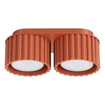 Spotlampa AURA 2xGX53/10W/230V orange