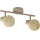 Spotlampa DEX 2xE14/10W/230V beige/krämfärgad