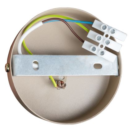 Spotlampa DEX 2xE14/10W/230V beige/krämfärgad