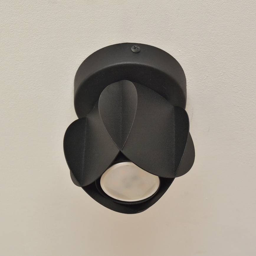 Spotlampa GAMBIT 1xGU10/10W/230V svart