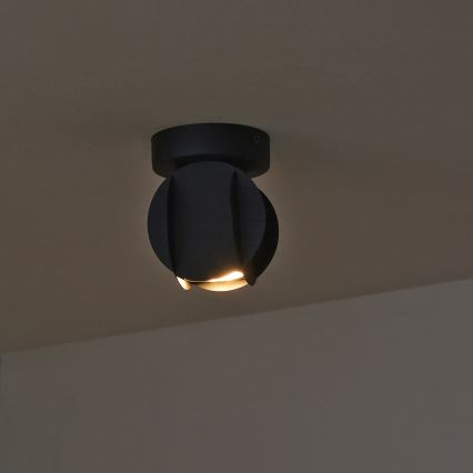Spotlampa GAMBIT 1xGU10/10W/230V svart