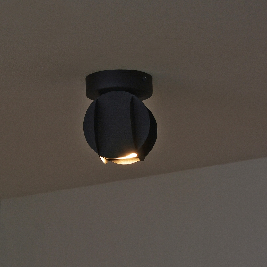 Spotlampa GAMBIT 1xGU10/10W/230V svart