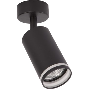 Spotlampa PIPE 1xGU10/10W/230V svart