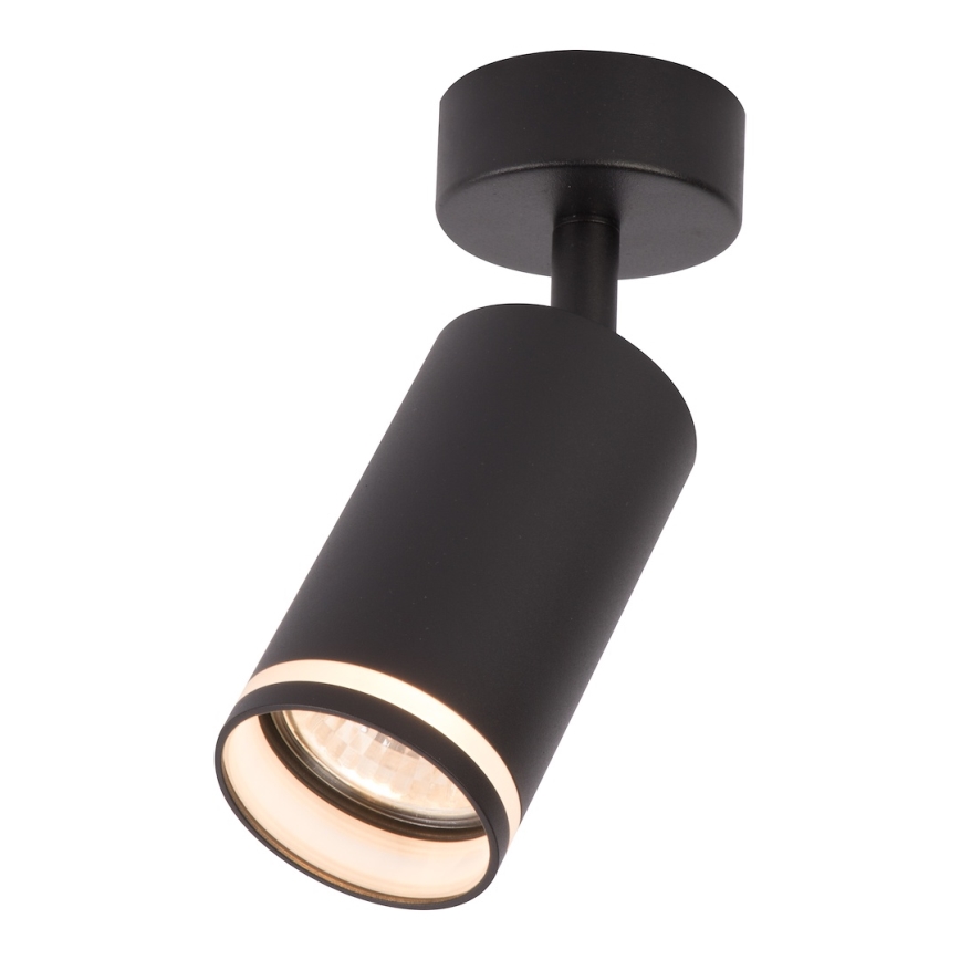 Spotlampa PIPE 1xGU10/10W/230V svart