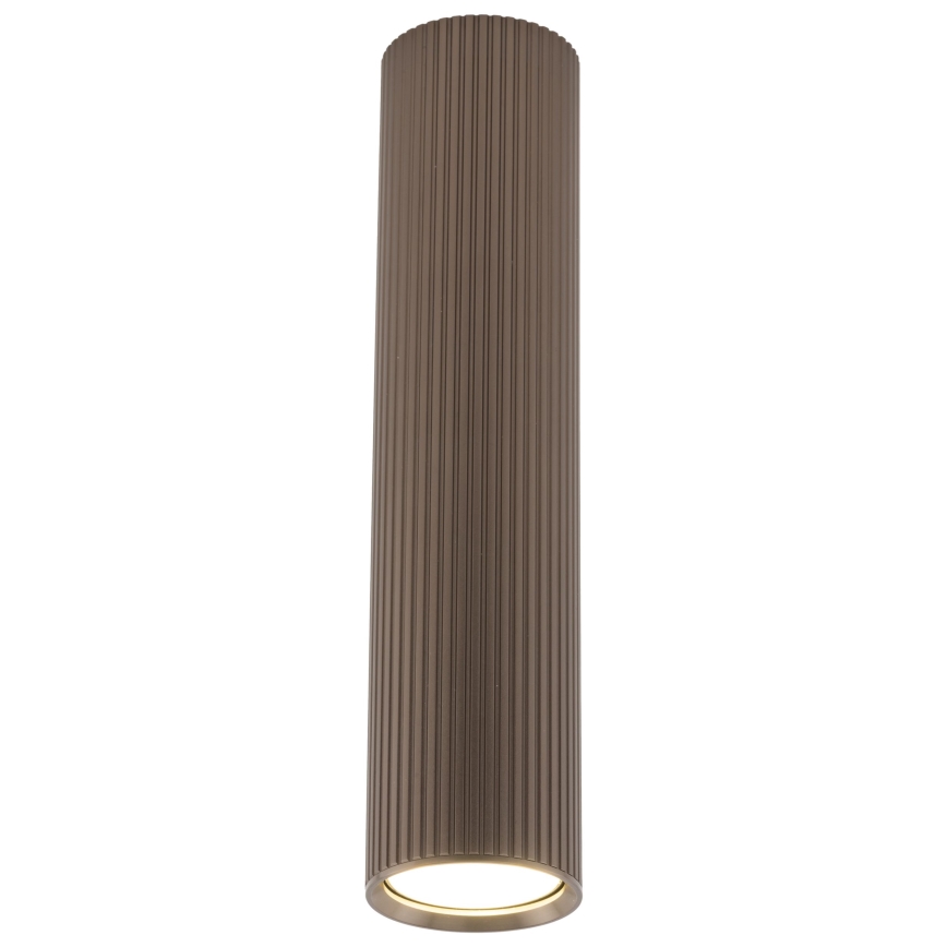 Spotlampa TUNE L 1xGU10/10W/230V 24 cm brun