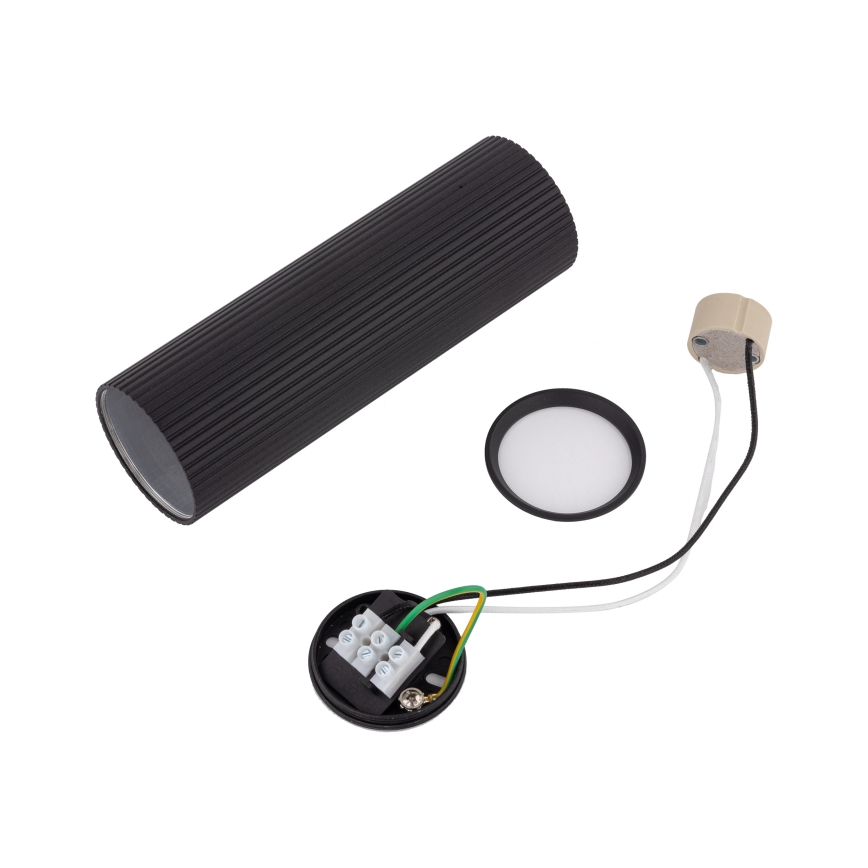 Spotlampa TUNE M 1xGU10/10W/230V 17 cm svart