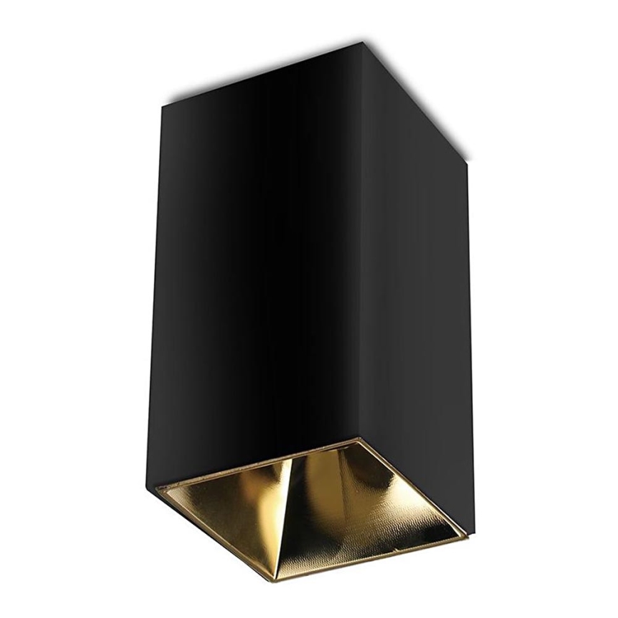 Spotlight 1xGU10/35W/230V svart/guld