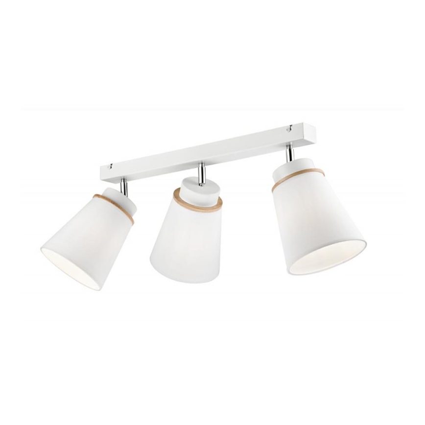 Spotlight AGUSTINO 3xE27/60W/230V vit