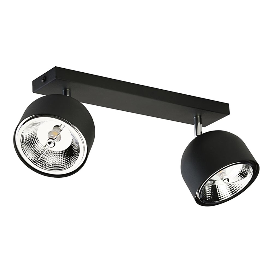Spotlight ALTEA 2xAR111 GU10/50W/230V svart