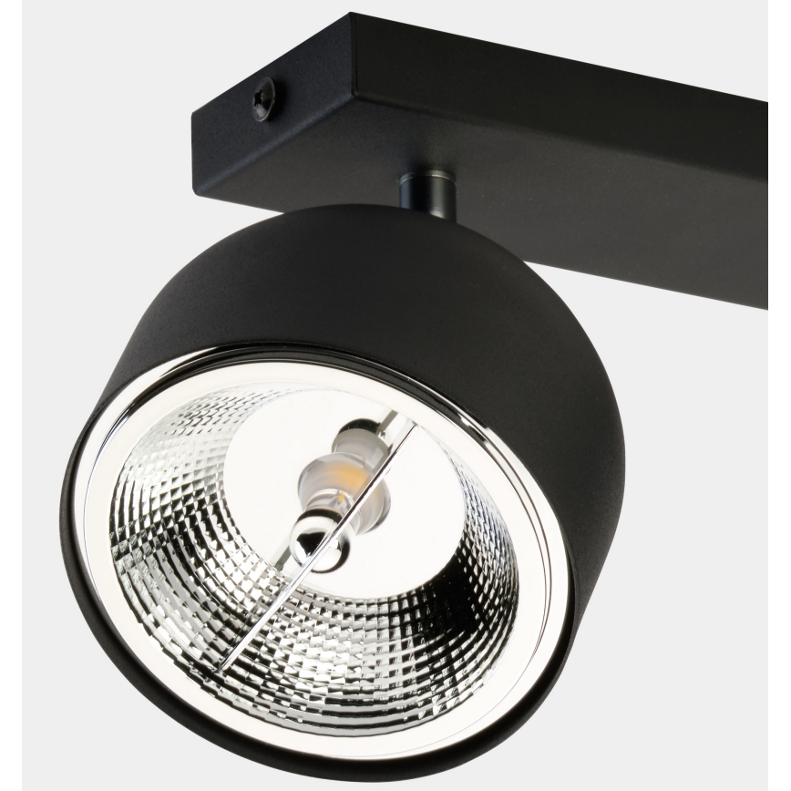 Spotlight ALTEA 2xAR111 GU10/50W/230V svart