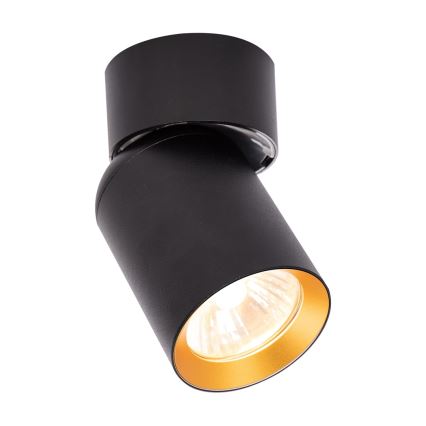 Spotlight ANDY 1xGU10/8W/230V svart/guld