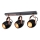 Spotlight ANICA 3xE14/40W/230V svart/koppar