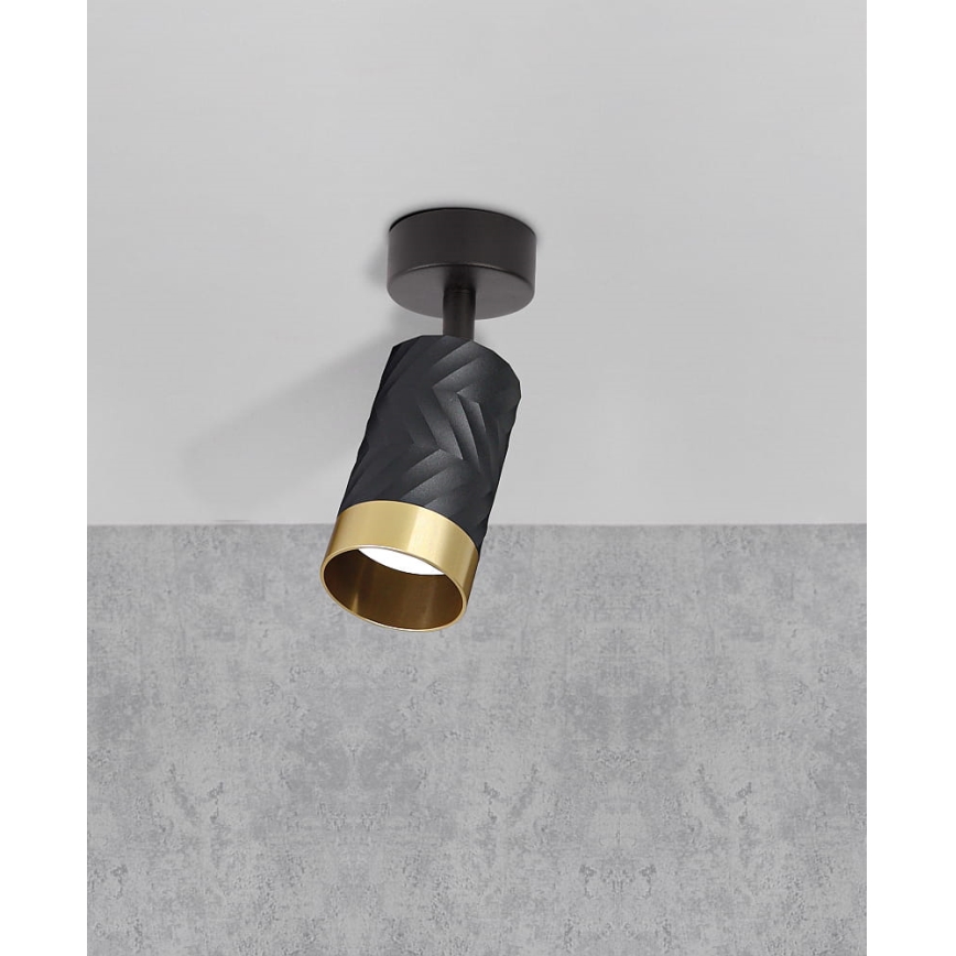 Spotlight ARRAS 1xGU10/10W/230V svart