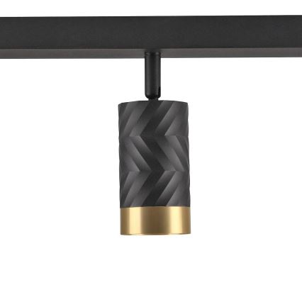 Spotlight ARRAS 3xGU10/10W/230V svart