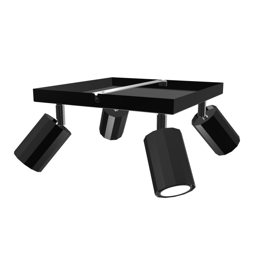 Spotlight BELLO 4xGU10/8W/230V svart
