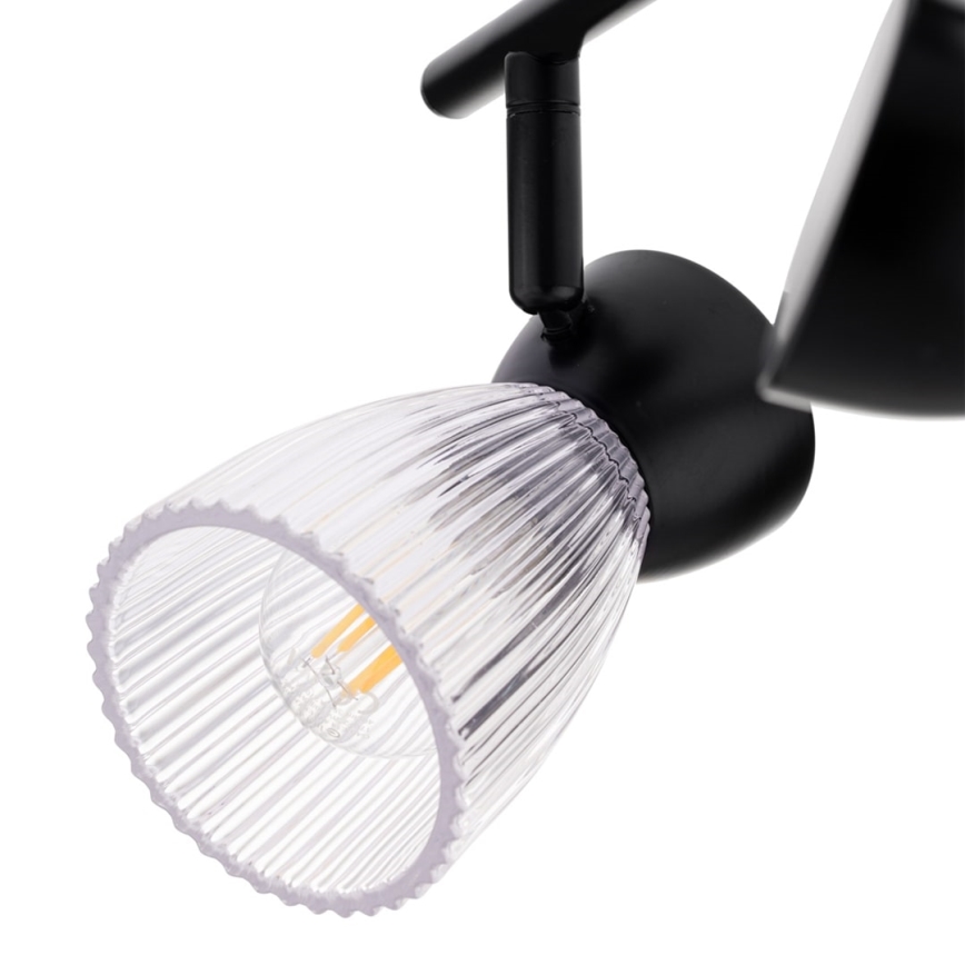 Spotlight BEST 2xE14/40W/230V svart