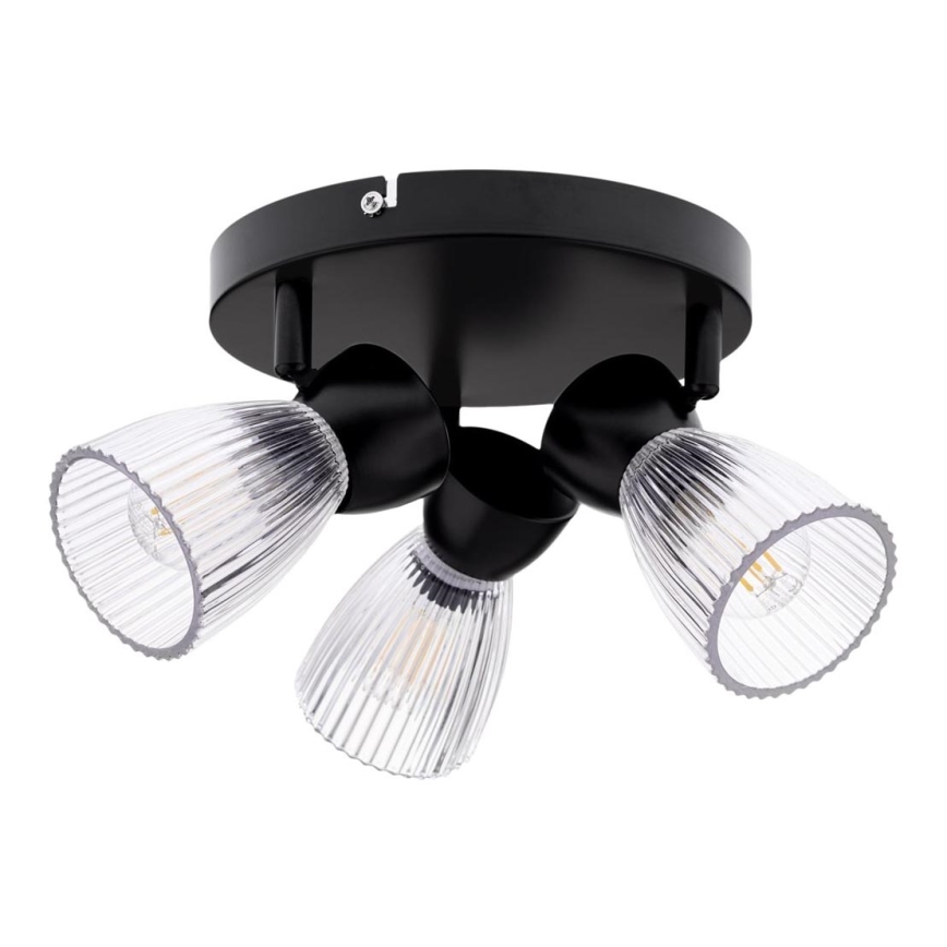 Spotlight BEST 3xE14/40W/230V svart