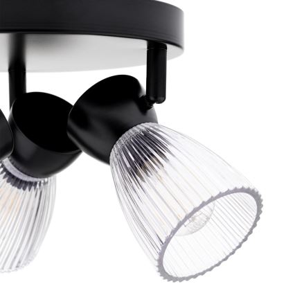 Spotlight BEST 3xE14/40W/230V svart