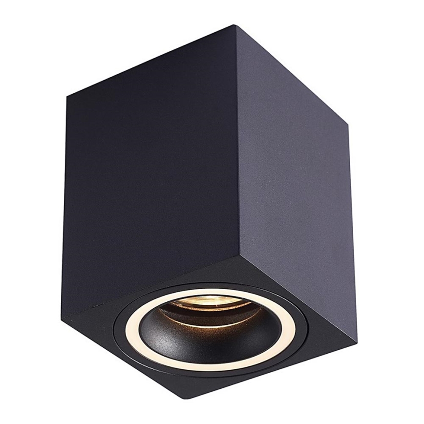Spotlight  BIMA 1xGU10/25W/230V fyrkant  svart 