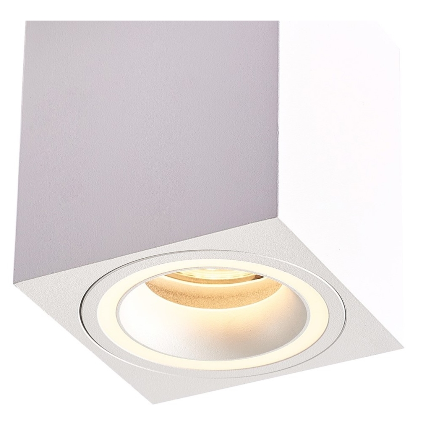 Spotlight  BIMA 1xGU10/25W/230V fyrkant  vit 