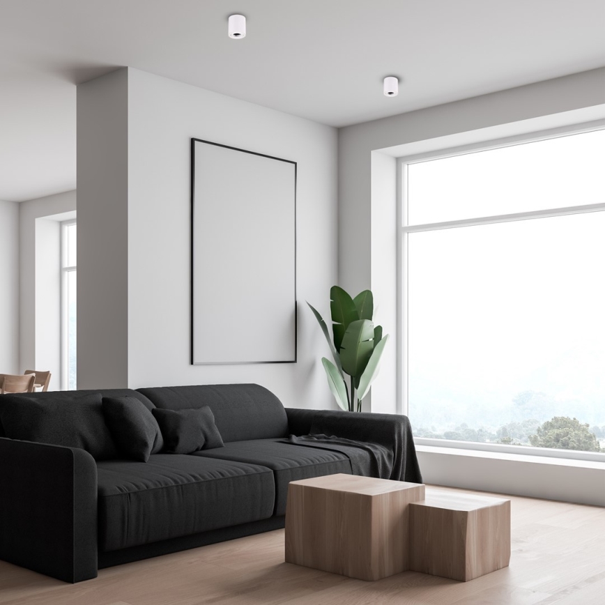 Spotlight  BIMA 1xGU10/25W/230V rund  vit 
