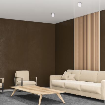 Spotlight  BIMA 1xGU10/25W/230V rund  vit 