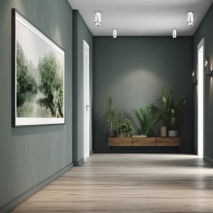 Spotlight BLOMMA 1xGU10/8W/230V vit