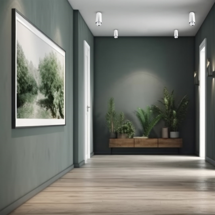 Spotlight BLOMMA 1xGU10/8W/230V vit