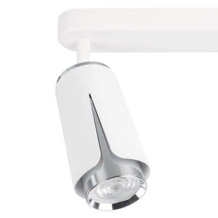 Spotlight BLOMMA 2xGU10/8W/230V vit