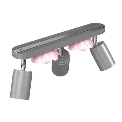 Spotlight BLOMMA 3xGU10/8W/230V matt krom